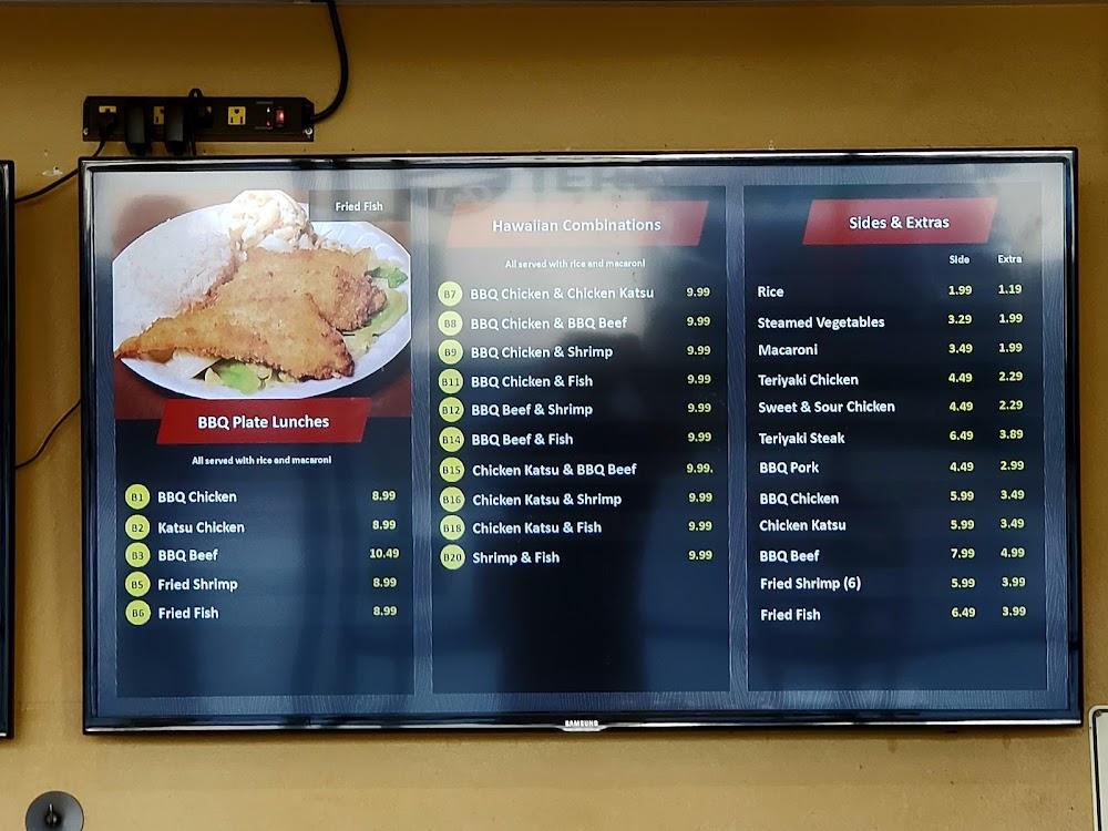 L & D Teriyaki Express Menu image 2